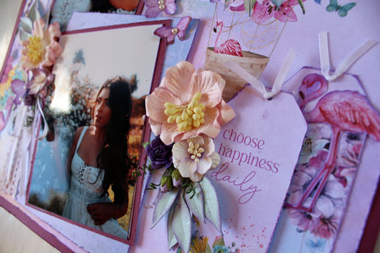 Choose Happiness - single-page kit. - Paper Roses Scrapbooking
