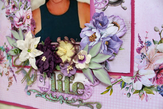 Celebration of Live - single page - Paper Roses Scrapbooking
