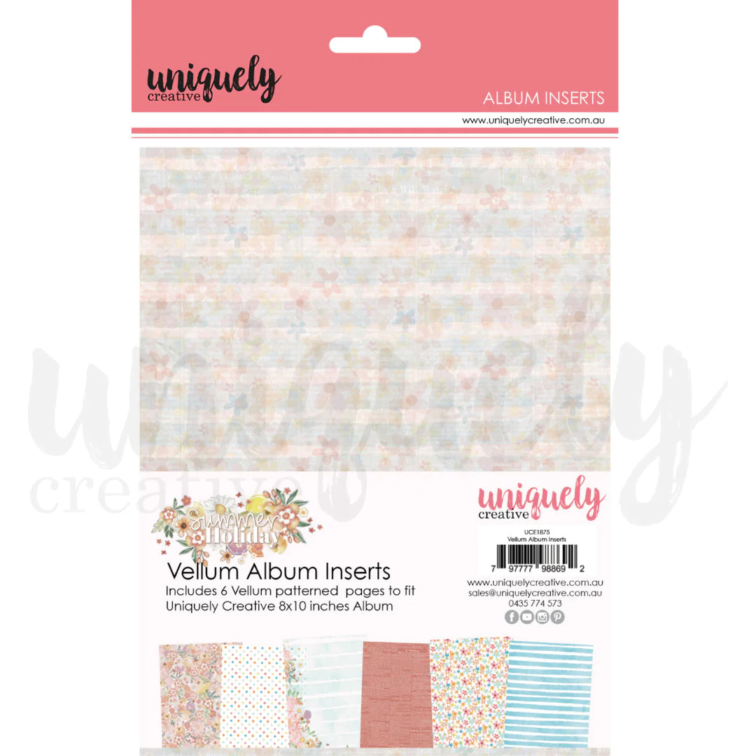 Uniquely Creative Summer Holiday Collection - Paper Roses Scrapbooking