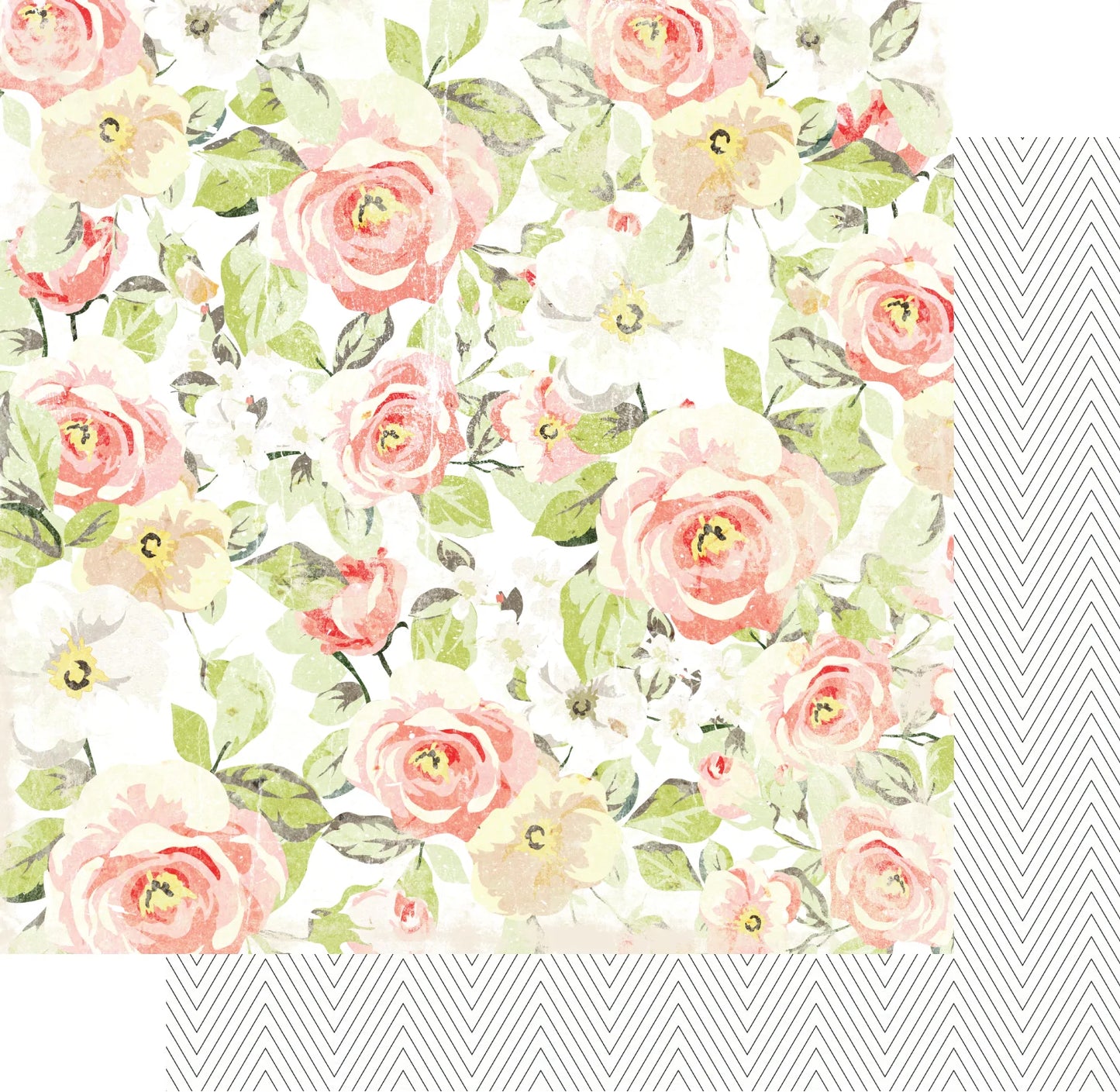 Uniquely Creative Full Bloom Collection - Paper Roses Scrapbooking