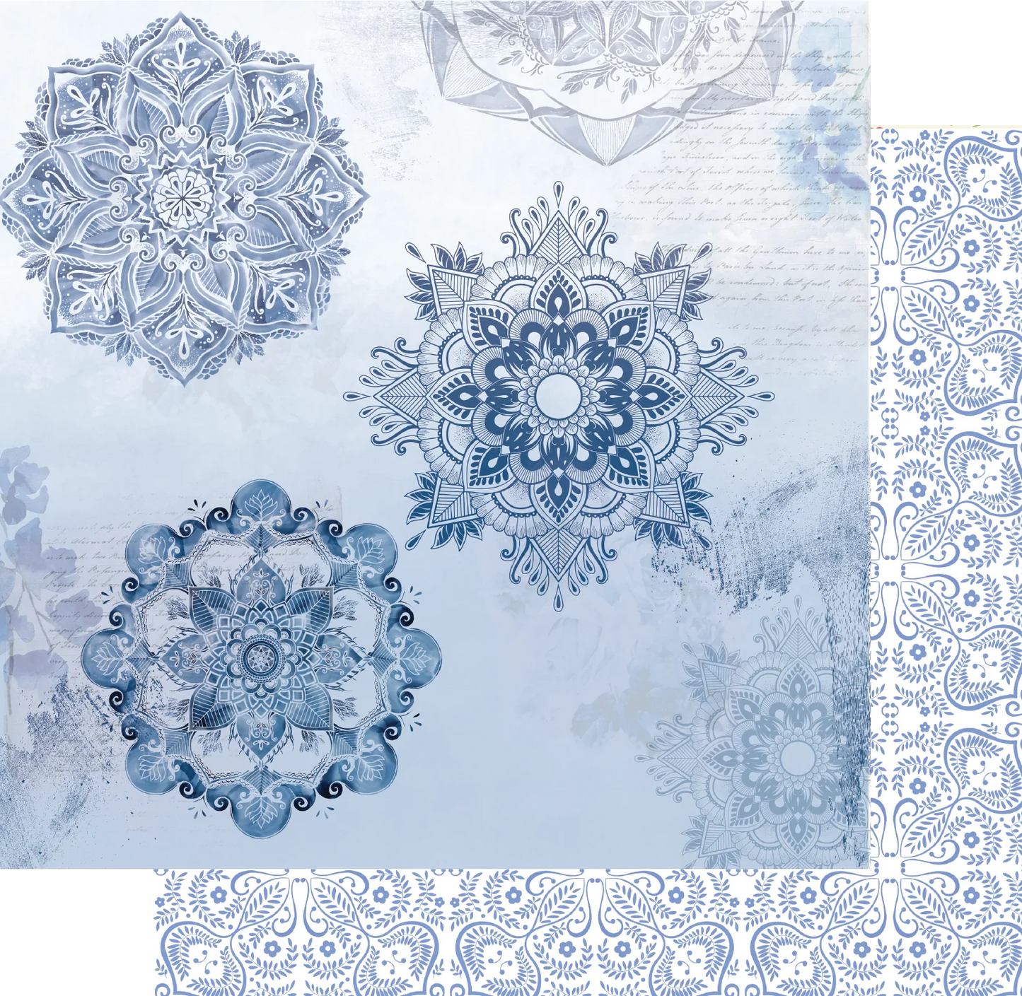 Uniquely Creative Moody Blues Collection - Paper Roses Scrapbooking