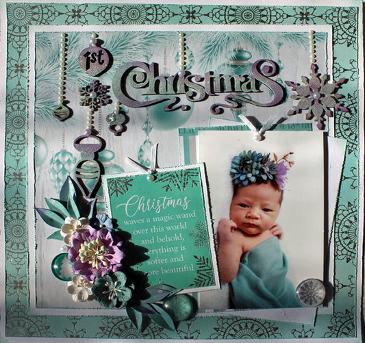 Jingle Bells - double page Kit. - Paper Roses Scrapbooking