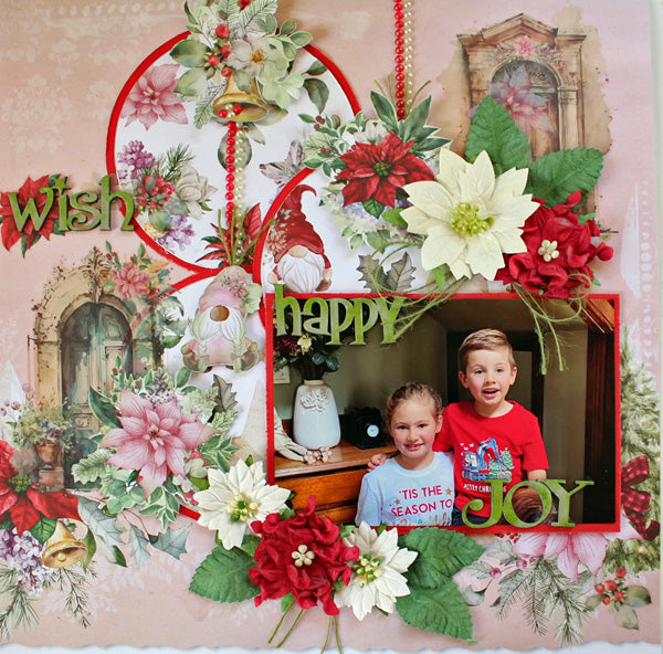 Christmas Dreams - single page - Paper Roses Scrapbooking