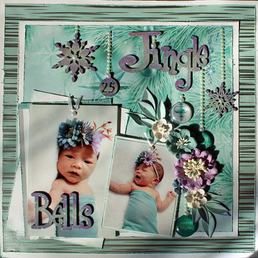 Jingle Bells - double page Kit. - Paper Roses Scrapbooking