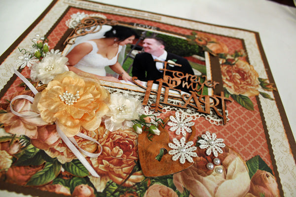 Forever - Double page - Paper Roses Scrapbooking