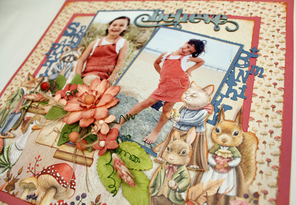 Story Time Believe - single page kit - Paper Roses Scrapbooking