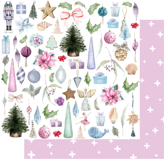Uniquely Creative Merry and Magical Paper - Paper Roses Scrapbooking