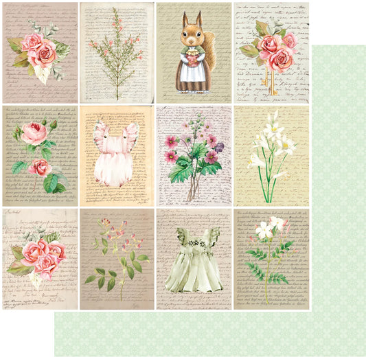 Uniquely Creative The Story Garden Collection - Paper Roses Scrapbooking