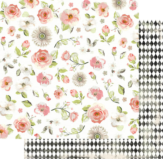 Uniquely Creative Full Bloom Collection - Paper Roses Scrapbooking