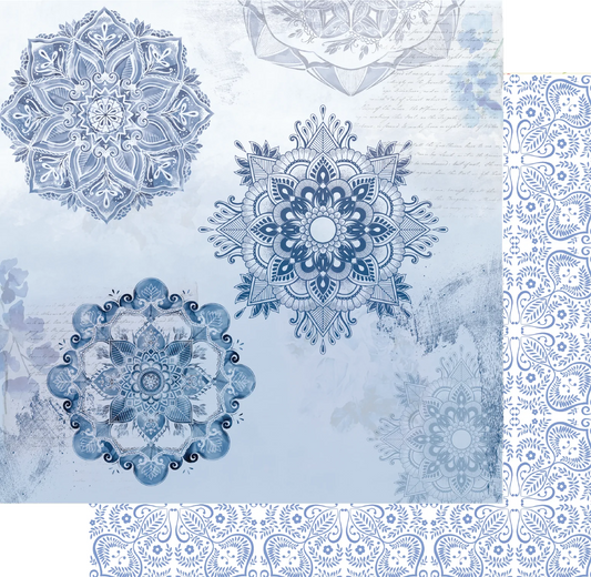 Uniquely Creative Moody Blues Collection - Paper Roses Scrapbooking